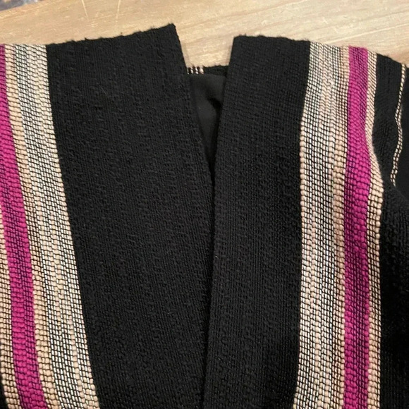 NWOT Mid Century modern textured dress Cocktail/Monochrome/Minimalist - Picture 6 of 10